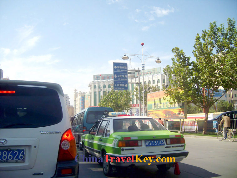 photo of kashgar street 