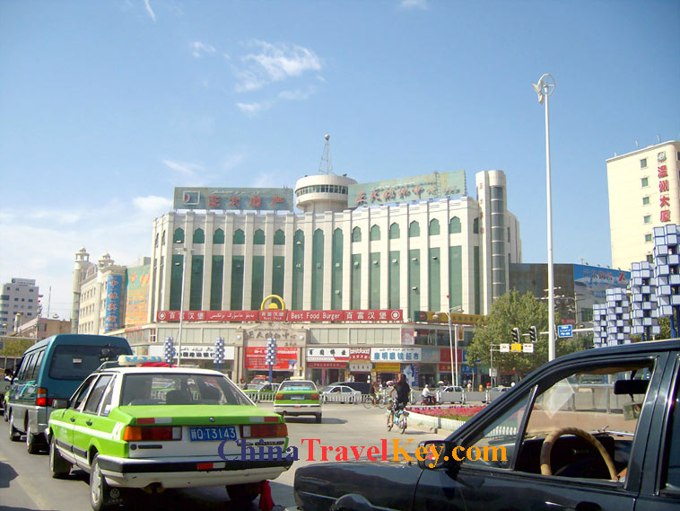 photo of kashgar street 