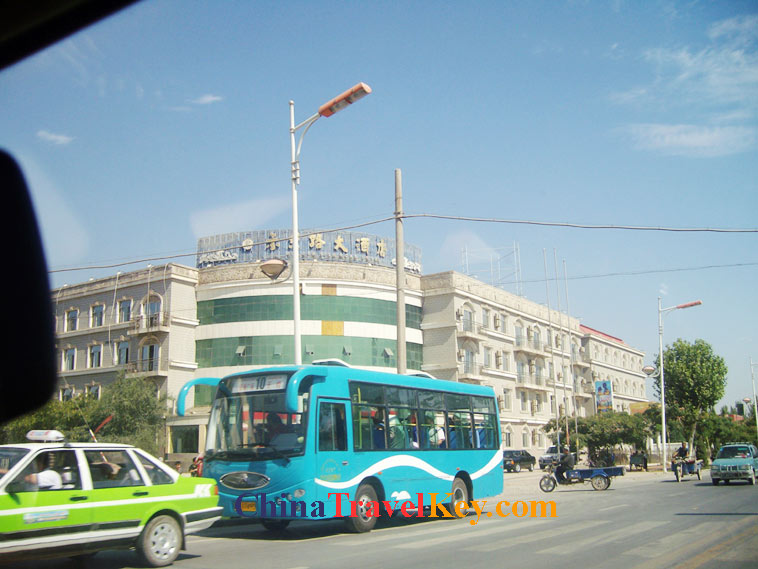 photo of kashgar street 