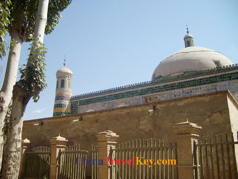 photo of kashgar xiangfei tomb