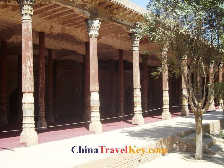 photo of kashgar xiangfei tomb