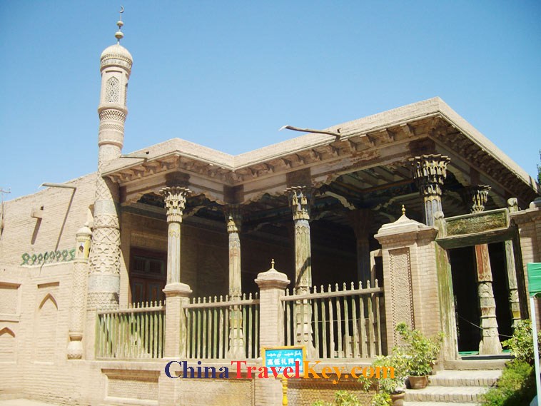 photo of kashgar xiangfei tomb