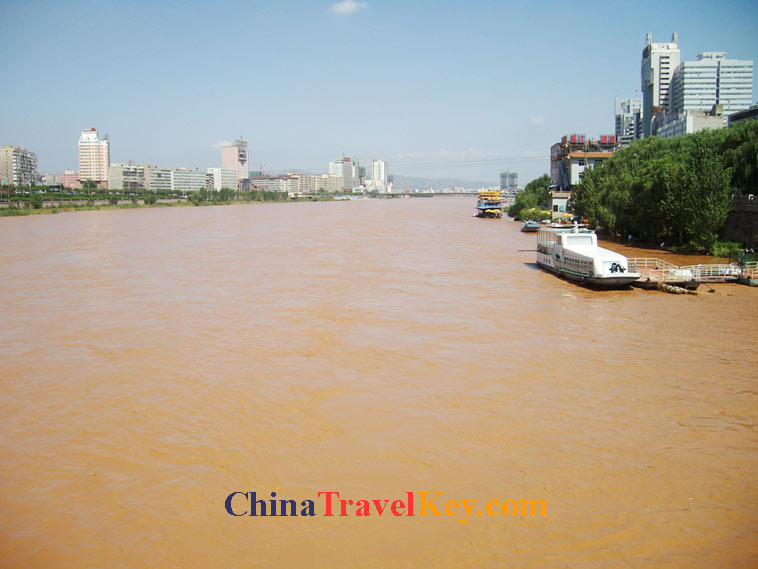 photo of lanzhou huanghe river 