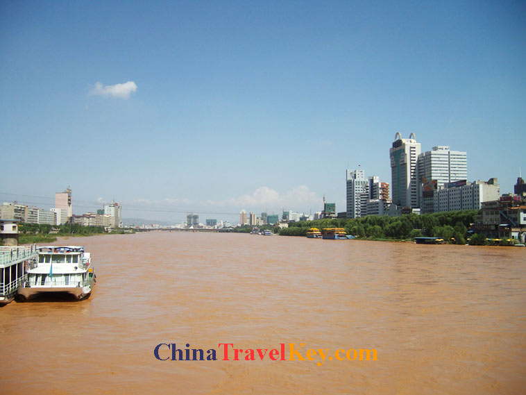 photo of lanzhou huanghe river 