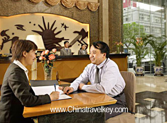 Lobby of Future Inn Nanjing