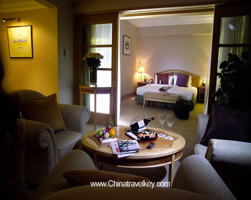 Guestroom of Hilton Hotel Nanjing