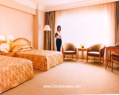 Guestroom of Hilton Hotel Nanjing