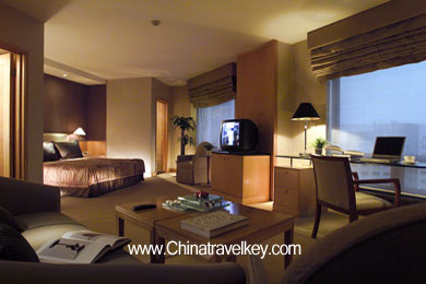 Guestroom of Jinling Hotel Nanjing