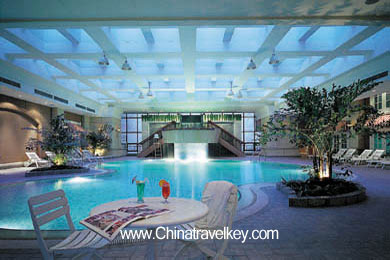 Pool of Jinling Hotel Nanjing