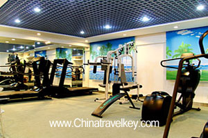 Gymnasium of New Era Hotel Nanjing