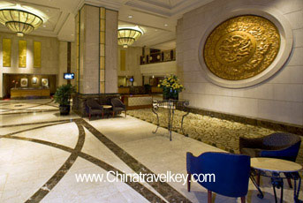 Lobby of Sheraton Nanjing Kingsley Hotel & Towers