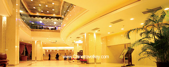 Lobby of Tianfeng Hotel Nanjing