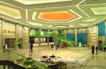 Lobby of Beihai Hotel Qingdao