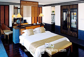 Guestroom of International Asia Pacific Convention Center HNA 

Sanya