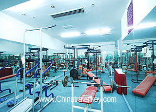 Gymnasium of Orient Bay View Hotel Sanya