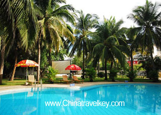 Pool of Orient Bay View Hotel Sanya