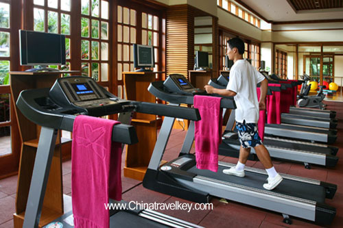 Gymnasium of Resort Horizon Sanya