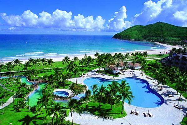 Pool of Resort Intime Sanya