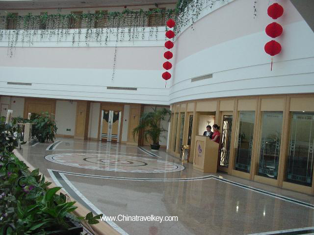 Lobby of Treasure Island Sea View Hotel Sanya