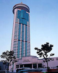 Exterior View of Sofitel Jinjiang Oriental Pudong Shanghai
