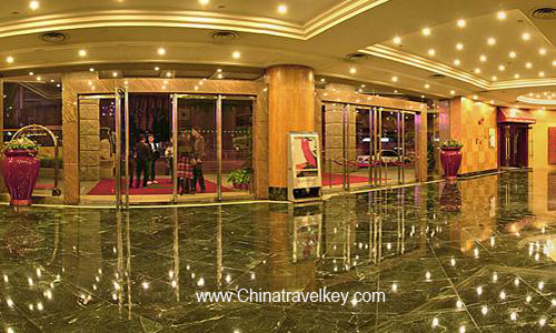 Lobby of Golden Lustre Hotel Shenzhen