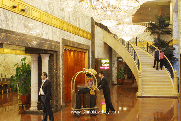 Lobby of International Building Hotel Shijiazhuang