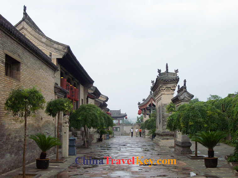 photo of taiyuan courtyard wang family
