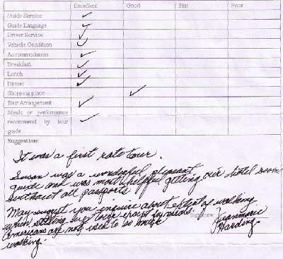 Beijing Tour Testimonial