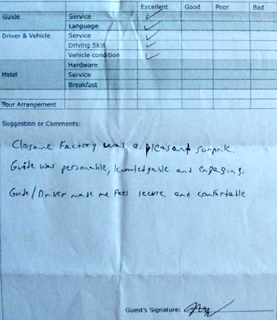 Beijing Tour Testimonial