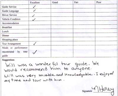 Beijing Tour Testimonial