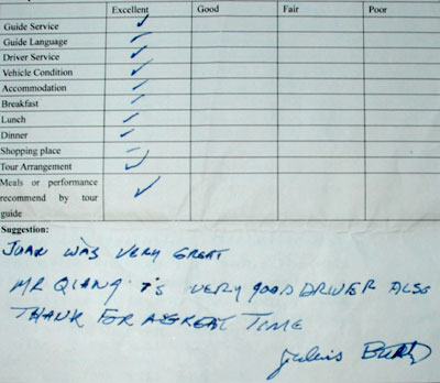 Shanghai Tour Testimonial. Shanghai tour testimonial. Click here to see more.