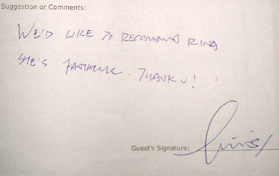 Shanghai Tour Testimonial