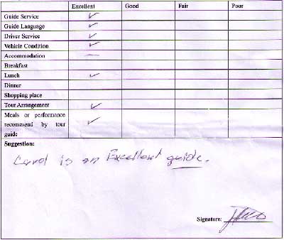 Shanghai Tour Testimonial