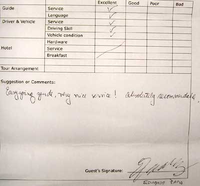 Wuhan tour testimonial, click here to see more.