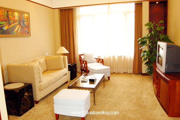 Guestroom of Guobin Garden Hotel Yichang