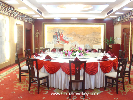 Restaurant of Taohualing Hotel Yichang