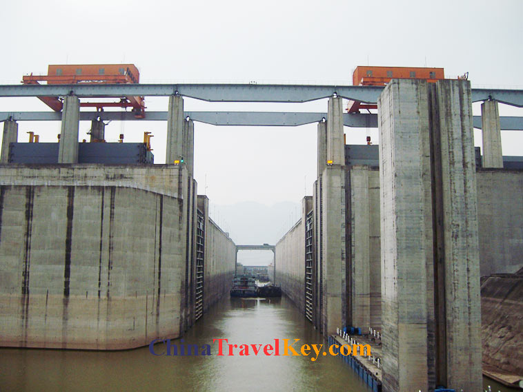 photo of Yangtze River Five Step Ship Lock